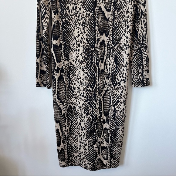 Zara Animal Print Midi Dress Size L Ref 5643324 - Picture 9 of 16